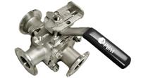 3-Way Diverter Port Valves (Sanitary)